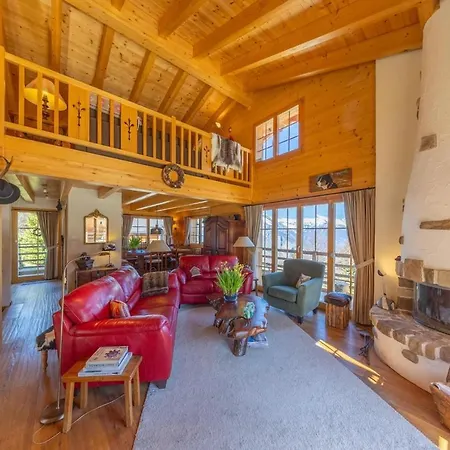 4br Chalet 2km From Tzoumaz Ski Lifts - 4 Vallees Ski Area Villa